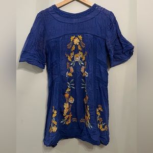 Free People too, blue, medium